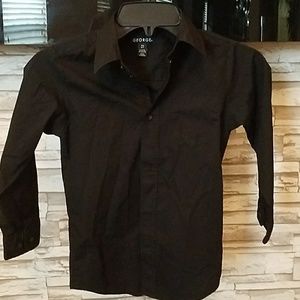 Boy collard dress shirt